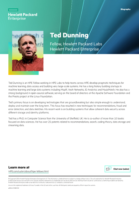 Ted Dunning biography thumbnail