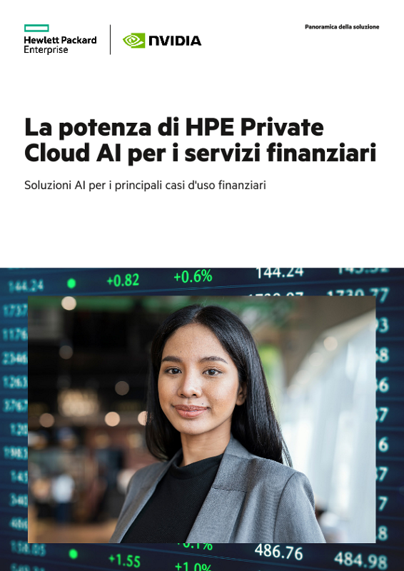 La potenza di HPE Private Cloud AI per i servizi finanziari thumbnail