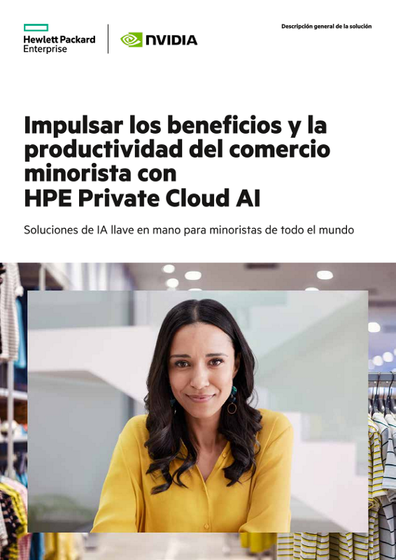 Impulsa los beneficios y la productividad del comercio minorista con HPE Private Cloud AI thumbnail