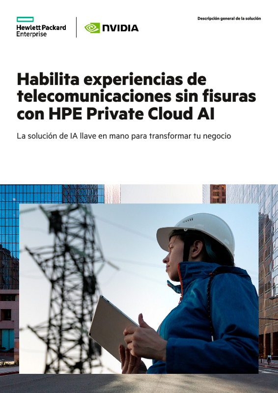 Habilita experiencias de telecomunicaciones sin fisuras con HPE Private Cloud AI thumbnail