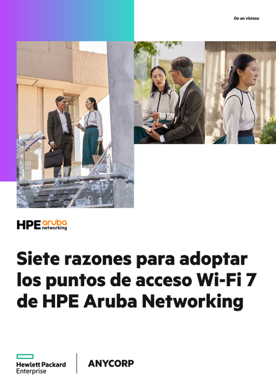 Siete razones para adoptar los puntos de acceso Wi-Fi 7 de HPE Aruba Networking thumbnail