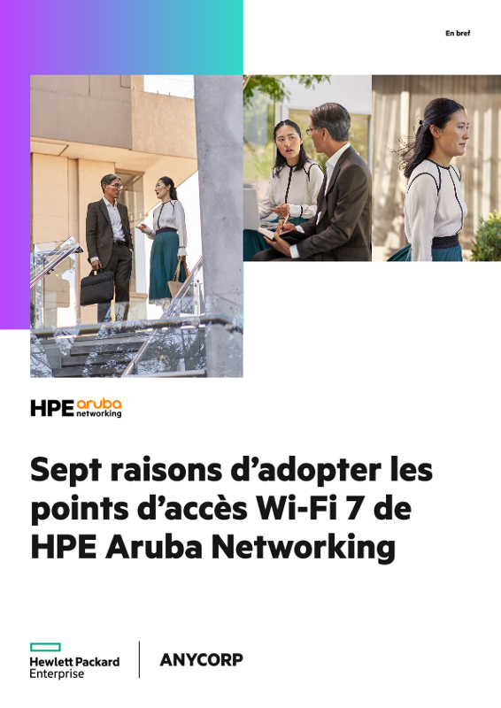 Sept raisons d'adopter les points d'accès Wi-Fi 7 de HPE Aruba Networking thumbnail