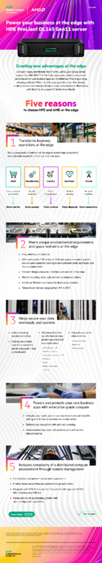 Power your business at the edge with HPE ProLiant DL145 Gen11 server thumbnail
