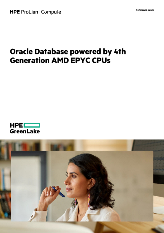 Oracle Database powered by 4th Generation AMD EPYC CPUs thumbnail