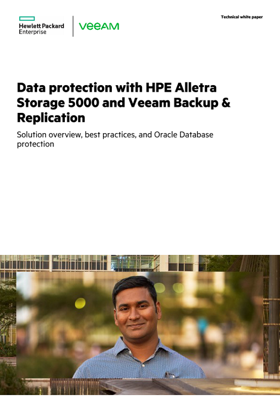 Data protection with HPE Alletra Storage 5000 and Veeam Backup & Replication thumbnail