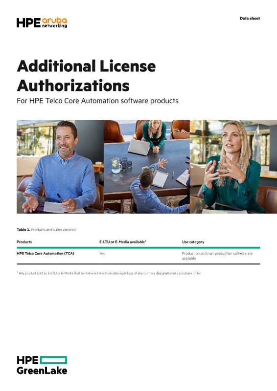 Additional License Authorizations thumbnail