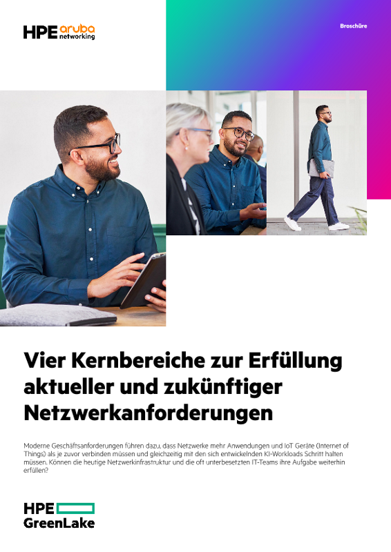Vier Kernbereiche zur Erfüllung aktueller und zukünftiger Netzwerkanforderungen thumbnail