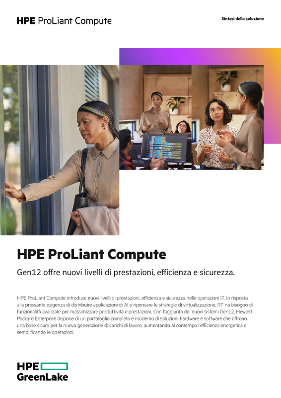 HPE ProLiant Compute thumbnail