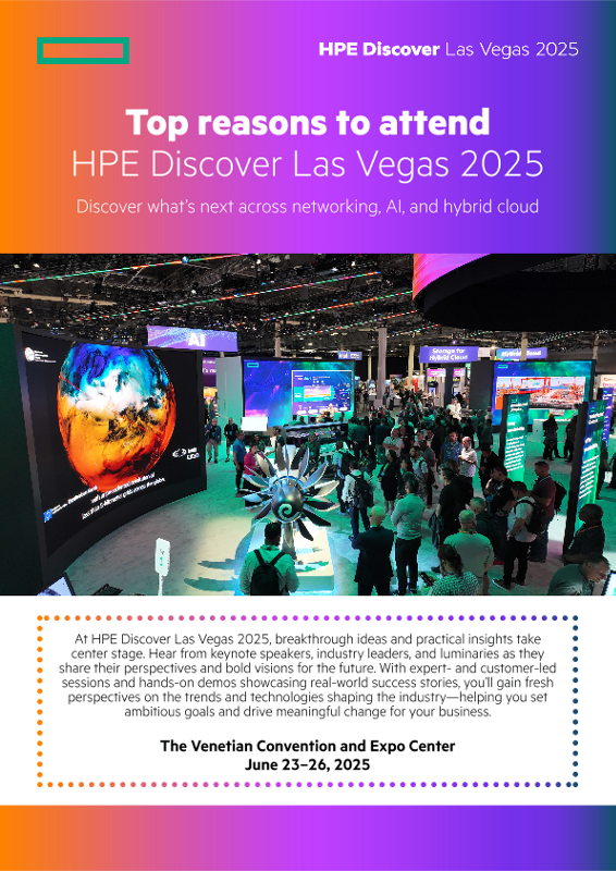 Event Information-Top Reasons to Attend-HPE Discover Las Vegas 2025 thumbnail