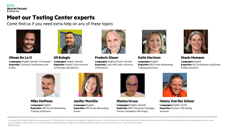 At a glance - HPE Tech Jam 2025 Vienna Testing Center experts thumbnail