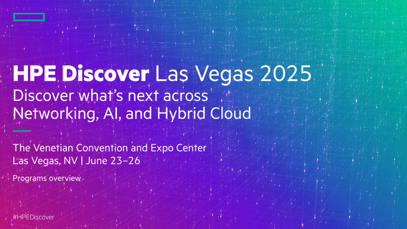 Event Information - Hot Topics and Tracks - HPE Discover Las Vegas 2025 thumbnail