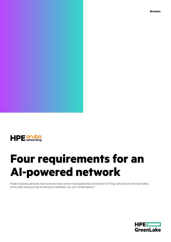 Four requirements for an AI-powered network thumbnail