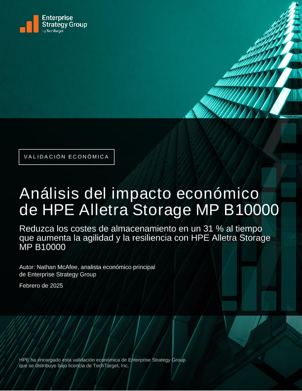 Análisis del impacto económico de HPE Alletra Storage MP B10000 thumbnail