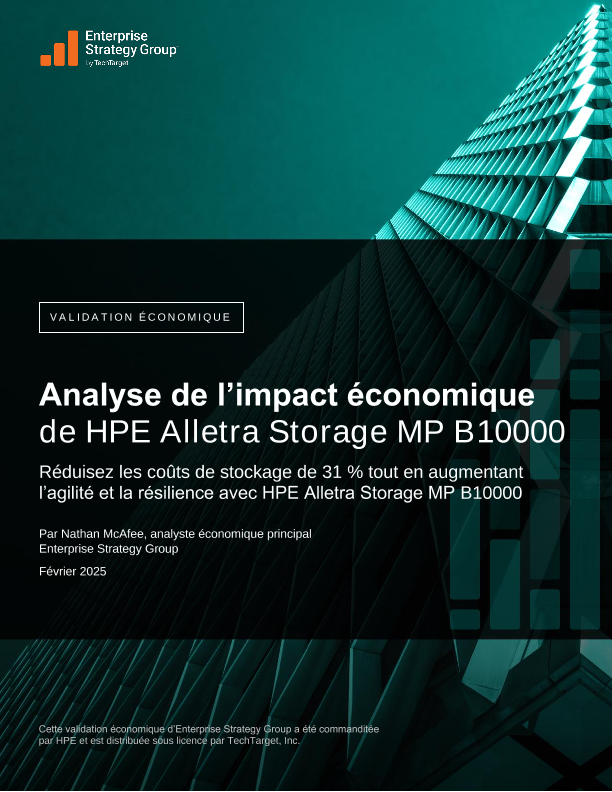 Analyse de l’impact économique de HPE Alletra Storage MP B10000 thumbnail