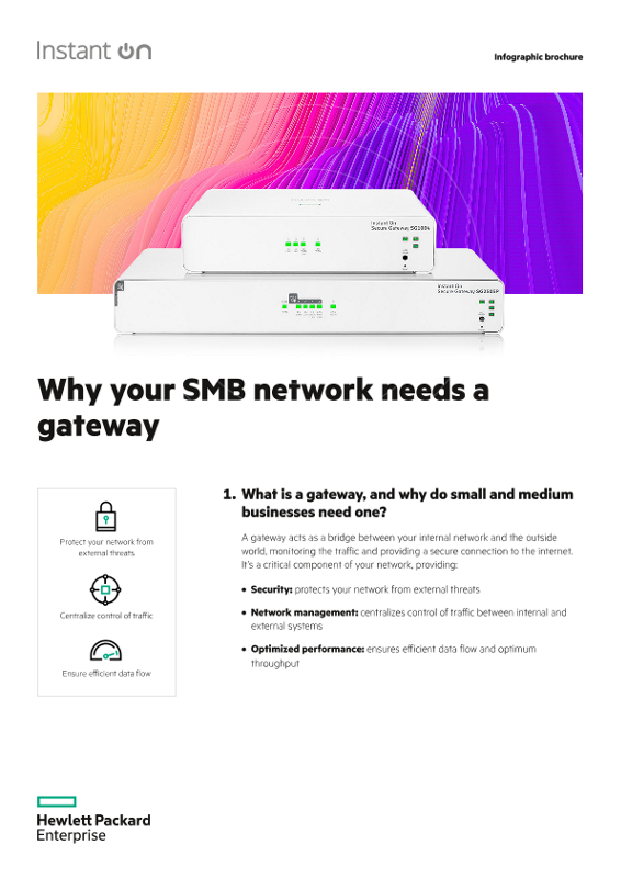 HPE Networking Instant On Infographic Secure Gateway_ENG thumbnail