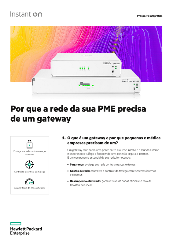 HPE Networking Instant On Infographic Secure Gateway_PT thumbnail