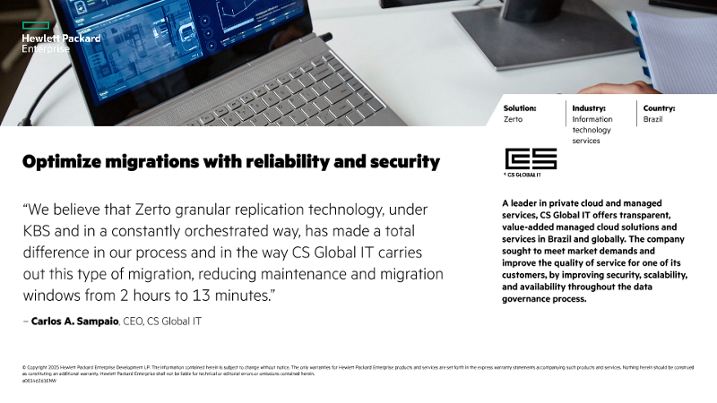 Optimize migrations with reliability and security – CS Global IT thumbnail