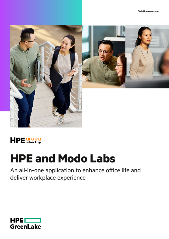 HPE and Modo Labs – An all-in-one application to enhance office life and deliver workplace experience thumbnail
