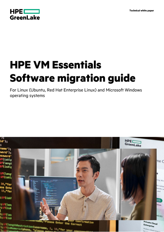 HPE VM Essentials Software migration guide thumbnail