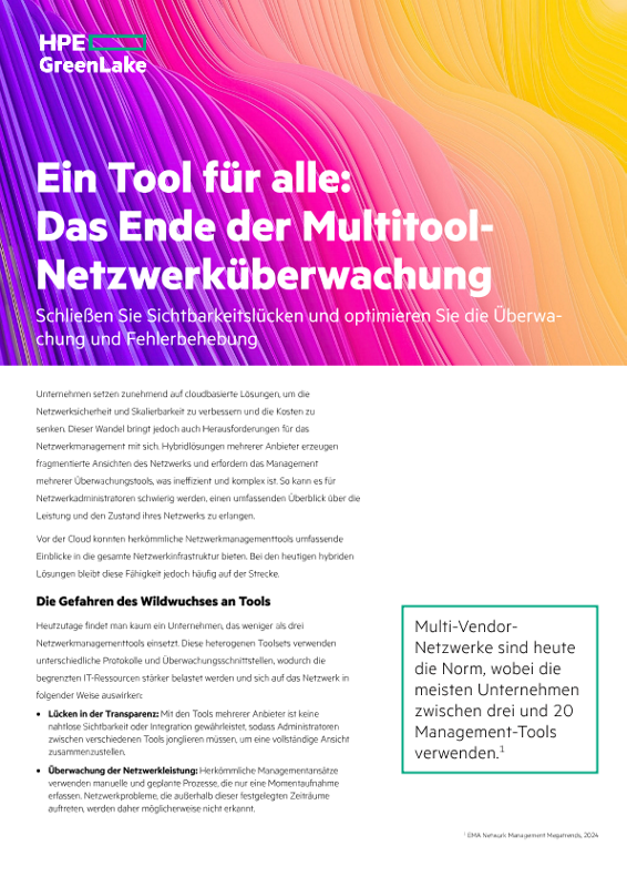 Ein Tool für alle: Das Ende der Multitool-Netzwerküberwachung Ein Tool für alle: Das Ende der Multitool-Netzwerküberwachung thumbnail