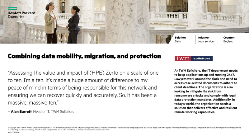 Combining data mobility, migration, and protection – TWM Solicitors thumbnail