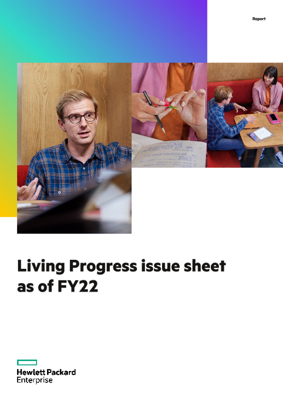 Living Progress issue sheet as of FY22 thumbnail