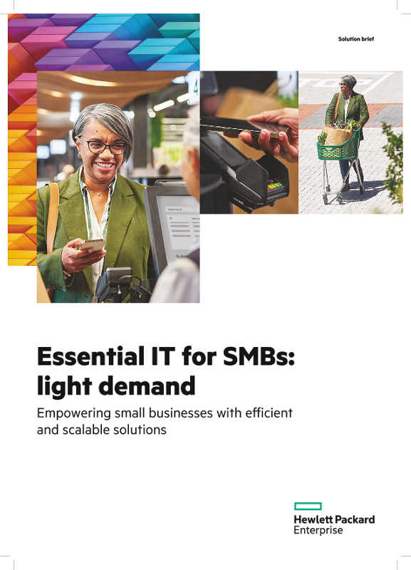 HPE Solution Brief Light Demand - Essential IT for SMBs thumbnail