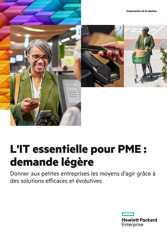HPE Solution Brief Light Demand - Essential IT for SMBs_fr thumbnail