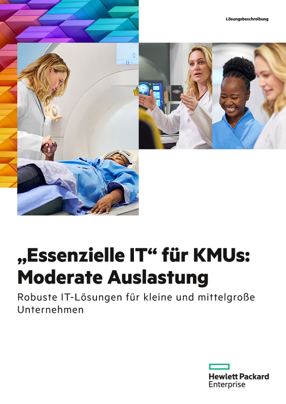 HPE Solution Brief Moderate Demand- Essential IT for SMBs_de thumbnail