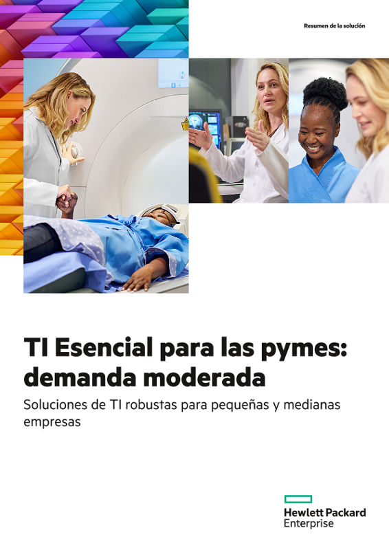 HPE Solution Brief Moderate Demand- Essential IT for SMBs_es thumbnail