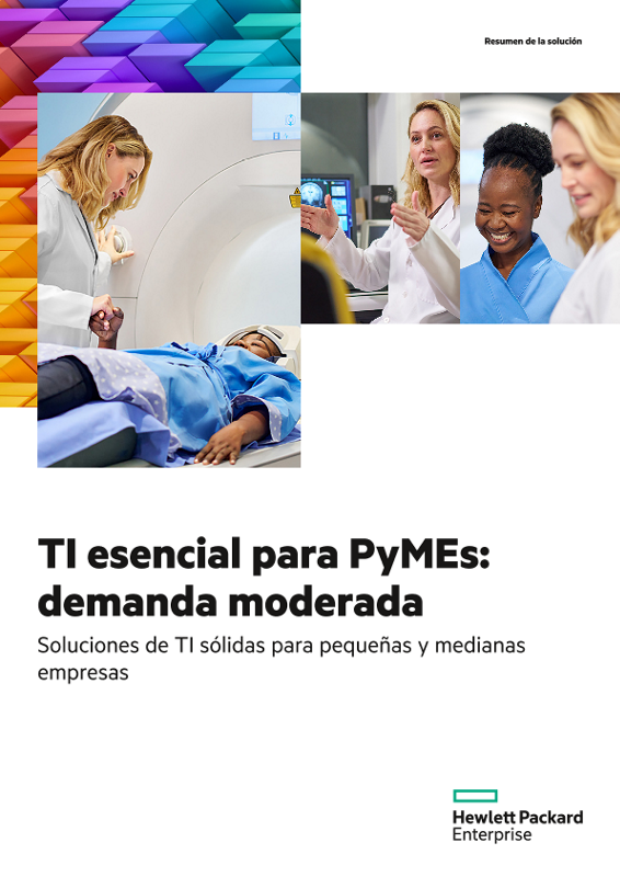 HPE Solution Brief Moderate Demand- Essential IT for SMBs_esla thumbnail