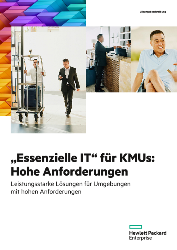 HPE Solution Brief Heavy Demand - Essential IT for SMBs_De thumbnail