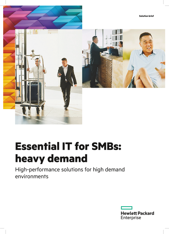 HPE Solution Brief Heavy Demand - Essential IT for SMBs thumbnail