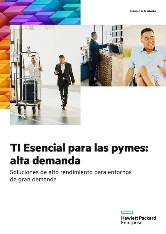 HPE Solution Brief Heavy Demand - Essential IT for SMBs_es thumbnail