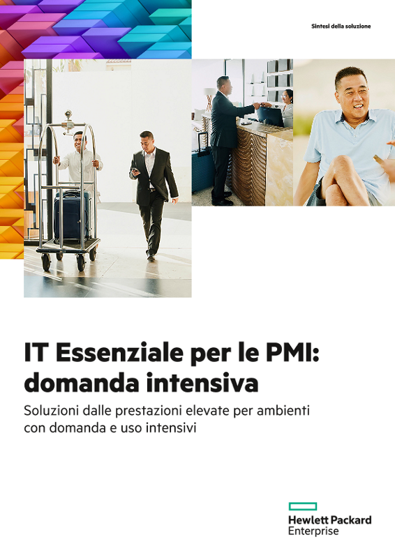 HPE Solution Brief Heavy Demand - Essential IT for SMBs_It thumbnail