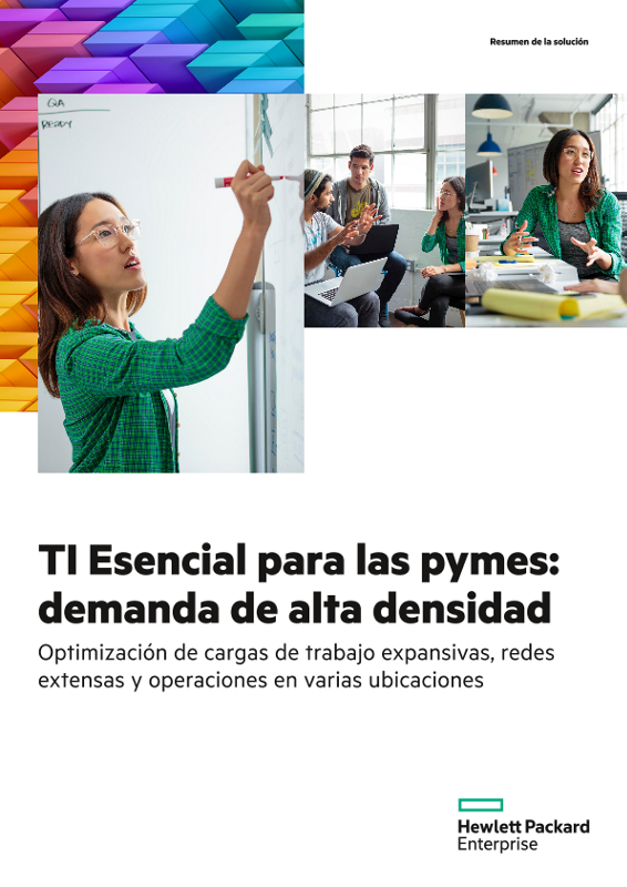 HPE Solution Brief High Density - Essential IT for SMBs_es thumbnail