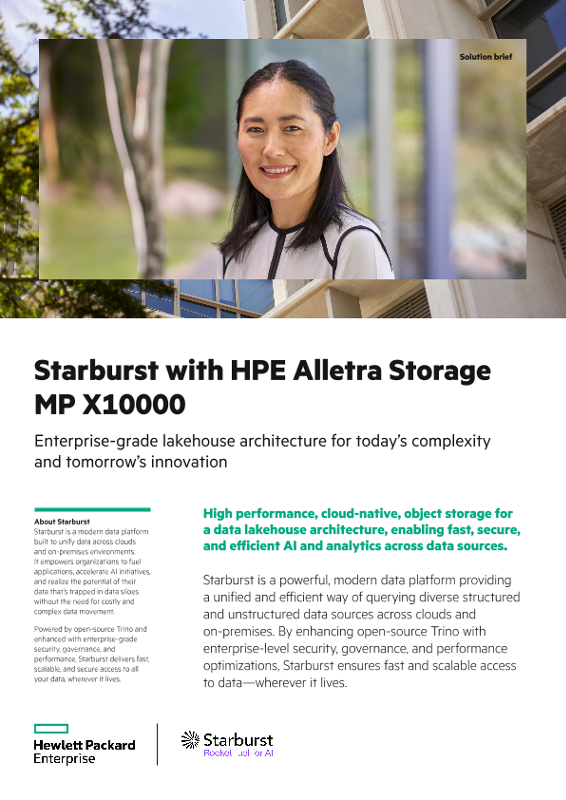 Starburst with HPE Alletra Storage MP X10000 thumbnail