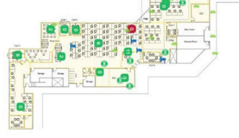 High-accuracy indoor location