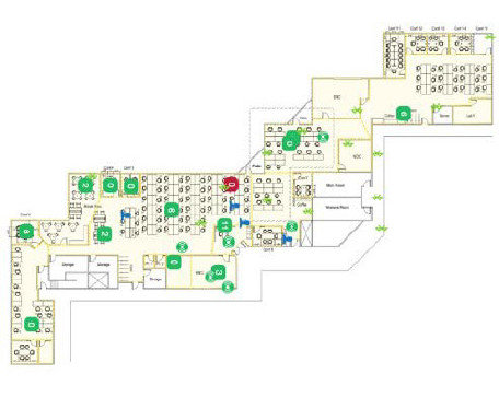 High-accuracy indoor location