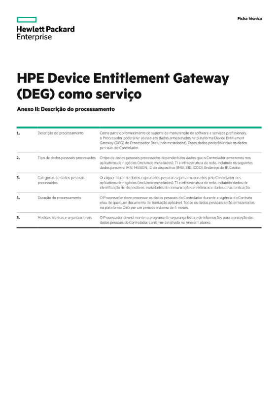 Ficha técnica legal do Cronograma do Contrato de privacidade e segurança de dados da HPE thumbnail