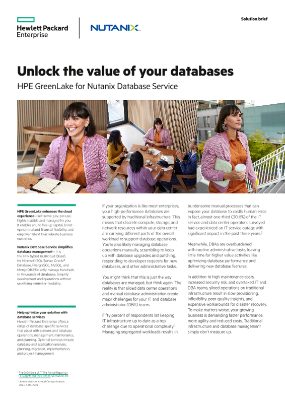 Unlock the value of your data with consumption-based infrastructure solution brief thumbnail