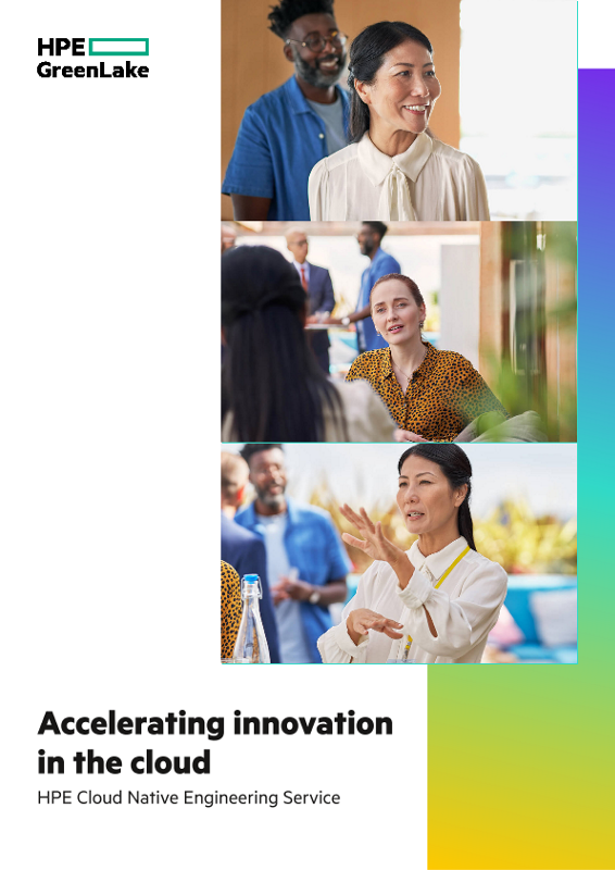 Accelerating innovation in the cloud – HPE Cloud-Native Software Development service solution brief thumbnail