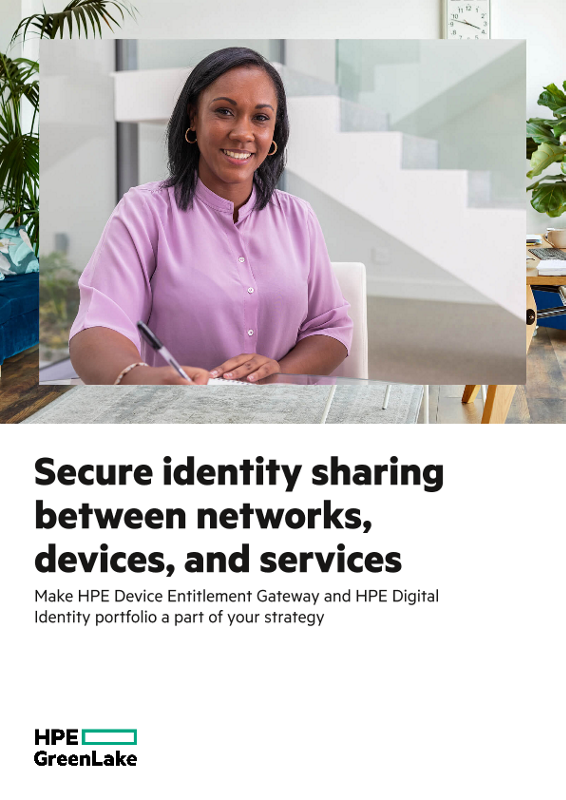 Secure identity sharing between networks, devices, and services thumbnail