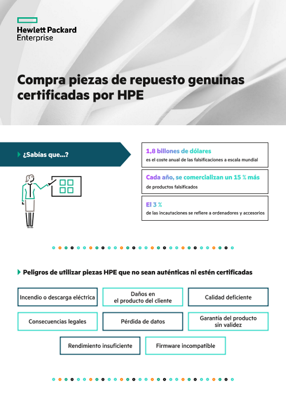 Compra piezas de repuesto genuinas certificadas por HPE thumbnail