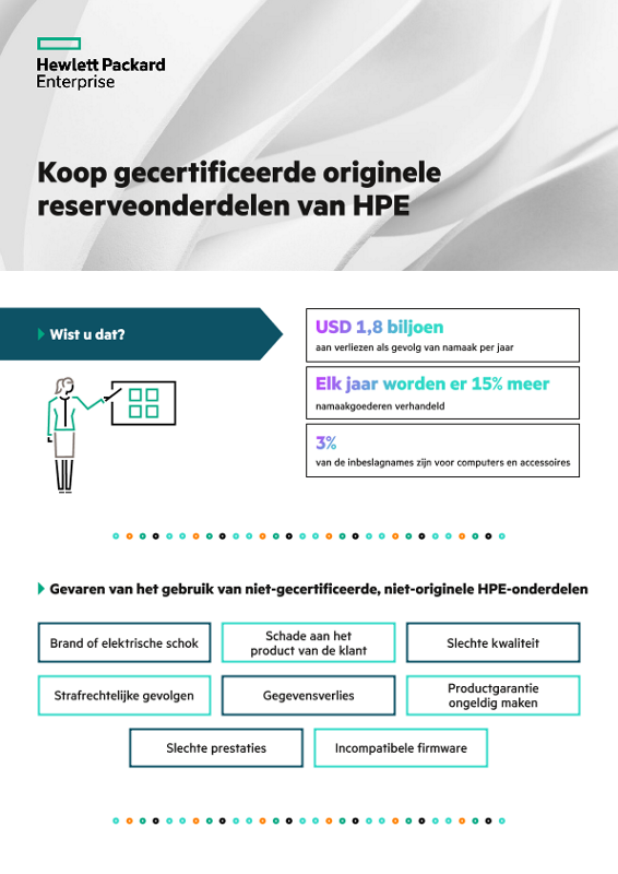 Koop gecertificeerde originele reserveonderdelen van HPE thumbnail
