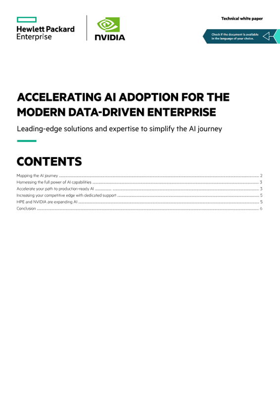 Accelerating Ai Adoption For The Modern Data-Driven Enterprise thumbnail