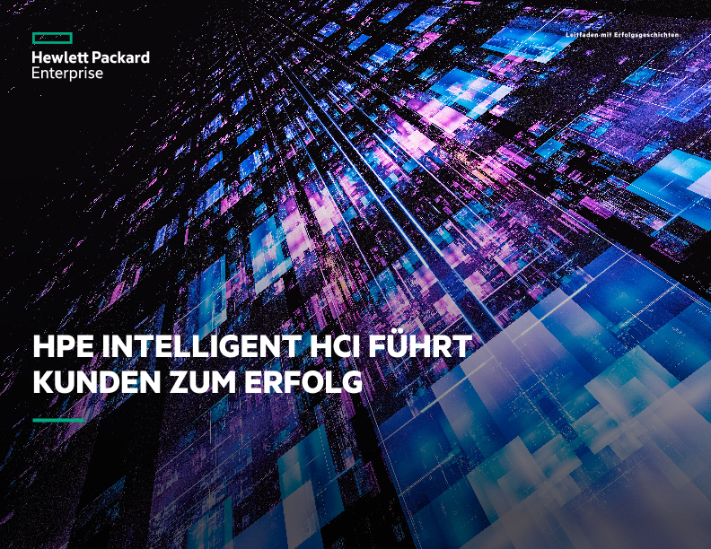 HPE Intelligent HCI führt Kunden zum Erfolg thumbnail