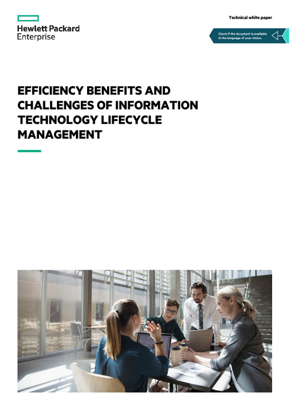 Efficiency benefits and challenges of information technology lifecycle management technical white paper thumbnail