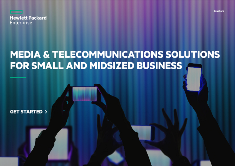 Media and Telecommunications Solutions for Small and Midsized Business interactive brochure thumbnail