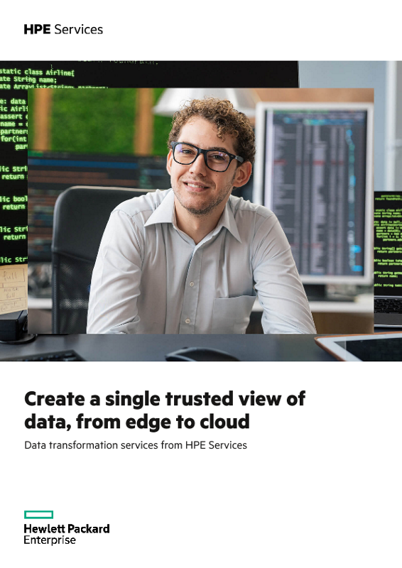 Create a single trusted view of all data, from edge to cloud technical brief thumbnail